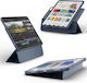 Dexnor iPad Pro 2024 13" 7. Generation Magnetische Hülle Mit Standfunktion Blaue