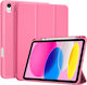 Θήκη Ipad 11" 2025 A16 11ης Γενιάς Ipad 10 9" 2022 10ης Γενιάς Smartcase Ροζ