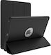 Tablet Hülle iPad 10,2" 2021/2020/2019 (9/8/7 Generation) Tri-Fold Stand Μαύρη