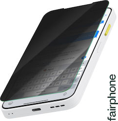 Fairphone Original Tempered Glass Fairphone 6 Xensation Anti-Spy Unbreakable Transparent Black Mobile Screen Protector