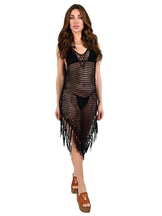 Aquablue Women's Dress Beachwear Black