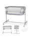 Kinderkraft Leagăn-Parc Neste Up cu Saltea și Roți Gri