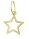 Sorelly Charm Звезда от Жълто Злато 14 Карата