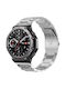 Amazfit T-Rex 3 Rostfreies Stahl Armband Silber
