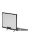 Avizar Case Macbook Pro 16" Rigid Shockproof Protection Foldable Stand Black