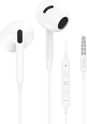 Foneng T66 In-Ear Freisprecheinrichtung Kopfhörer mit Stecker 3.5mm Weiß Foneng T66 In-Ear Freisprecheinrichtung Kopfhörer mit Stecker 3.5mm Weiß