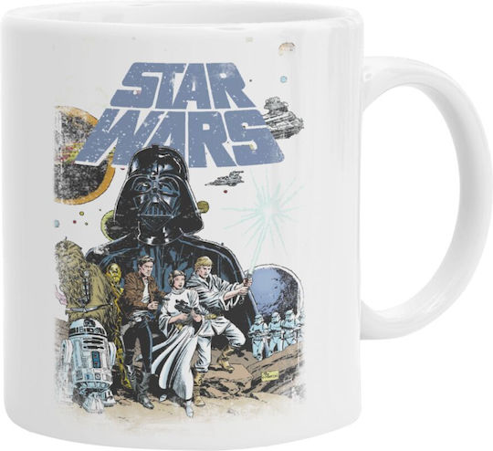 Koupakoupa Star Wars Керамична Бяла Чаша 330ml