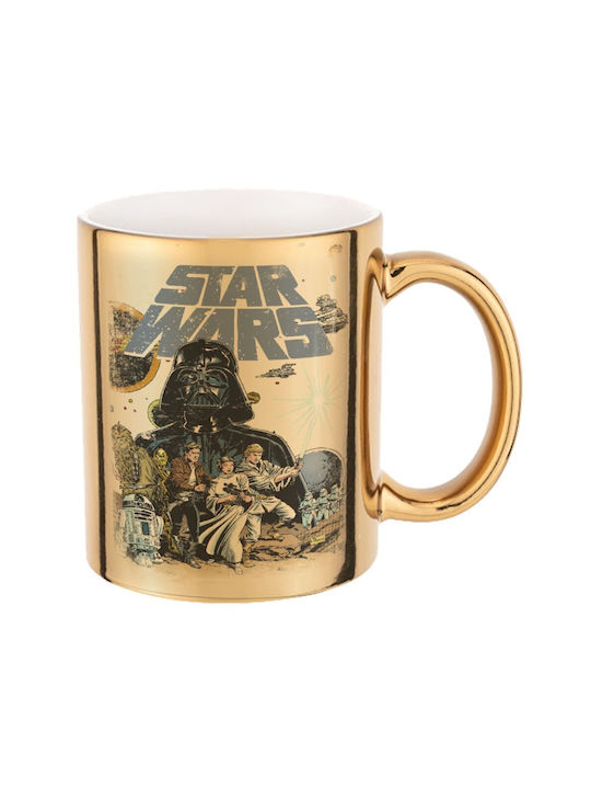 Koupakoupa Star Wars Керамична Чаша Златиста 330ml