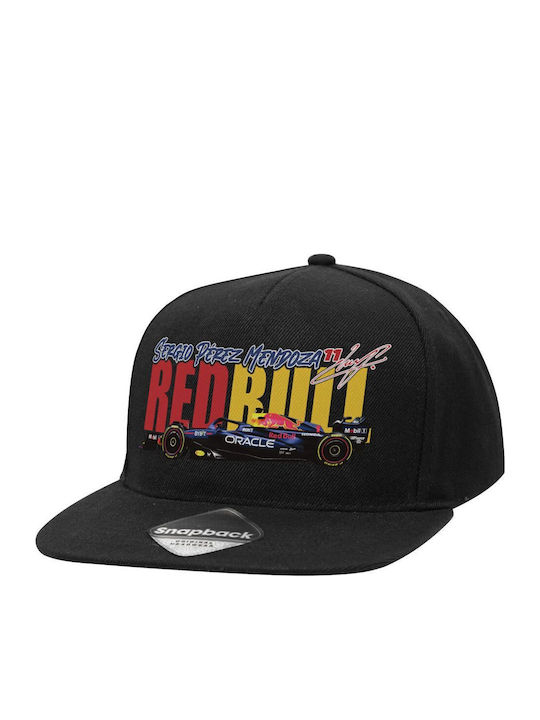 Sergio Perez F1 Red Bull Racing Adult Flat Snap...