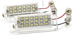 Depo Rear License Plate Light Bmw X5 E53 1999-2006 X3 E83 2003-2010 2 Pieces De-0013 Depo Rear License Plate Light Bmw X5 E53 1999-2006 X3 E83 2003-2010 2 Pieces De-0013