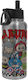 Koupakoupa Labubu Superheroes Thermos Bottle Stainless Steel / Plastic BPA Free 950ml Silver