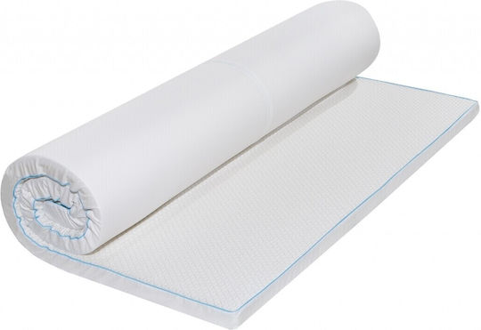 Matratzentopper Argentum Therapy King Size Memory-Schaum 180x200cm