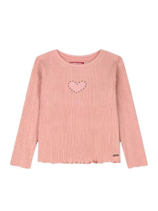 Energiers Kids' Shirt Long Sleeve Candy Pink Ko...