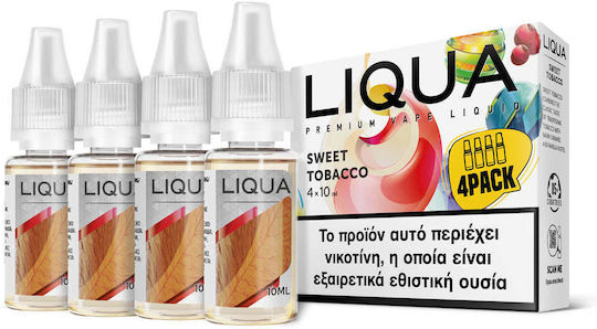 Liqua Готова Течност за Пълнене с сладка / Тютюнен Вкус 12мг 10мл 4бр