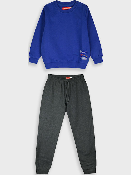 Energiers Kids Sweatpants Set Anthracite 2pcs