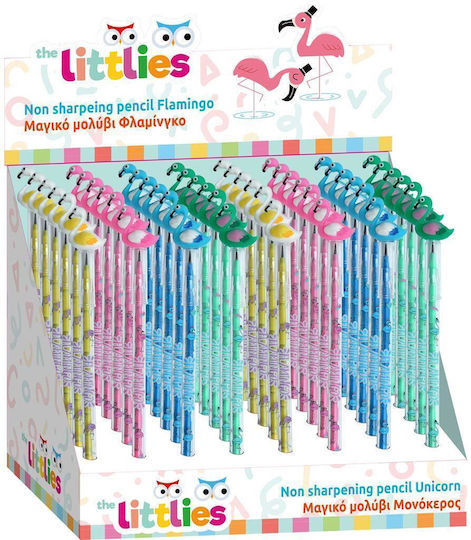 Diakakis Imports Creion Magic Flamingo Transparent Culoare Full Face Littlies 0647079