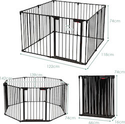 Costway Zäune & Hundetore Park 500x75cm