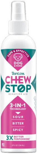 Tropiclean Chew Stop Dog Training Spray 3 1 236ml Tropiclean 2070491