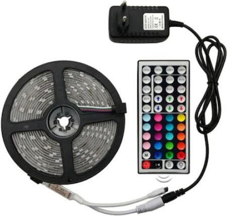 Inteligent Bandă LED RGB Lumină 2x5m Tip SMD5050 cu Telecomandă