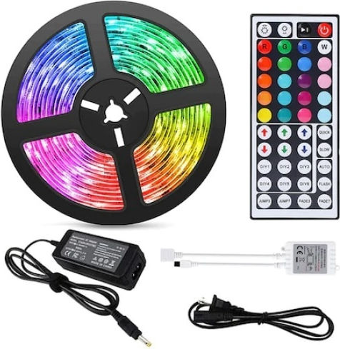 Inteligent Bandă LED Pentru televizor 12V RGB Lumină 10m cu Telecomandă
