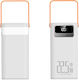 Andowl Q-XD7 Power Bank 26000mAh 22.5W with 4 USB-A Ports and 3 USB-C Ports White