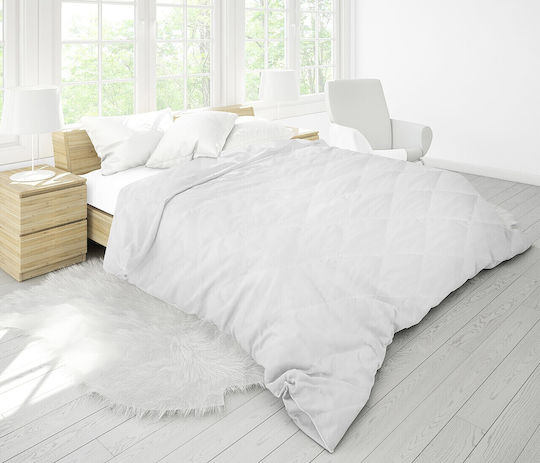 Alcam Duvet Set Semi-double 180x200cm White 3pcs 350 GSMGsm