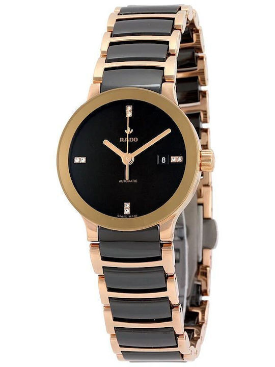 Rado Ρολόι Αυτόματο με Μεταλλικό Μπρασελέ Rado Ρολόι Αυτόματο με Μεταλλικό Μπρασελέ