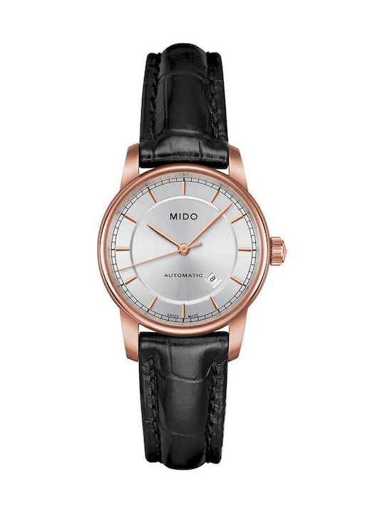 Mido Women's Watch Automatic with Black Metal Bracelet