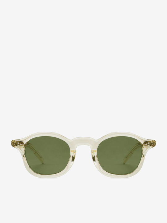 Projekt Produkt Women's Sunglasses with Transparent Plastic Frame and Transparent Lens 498693