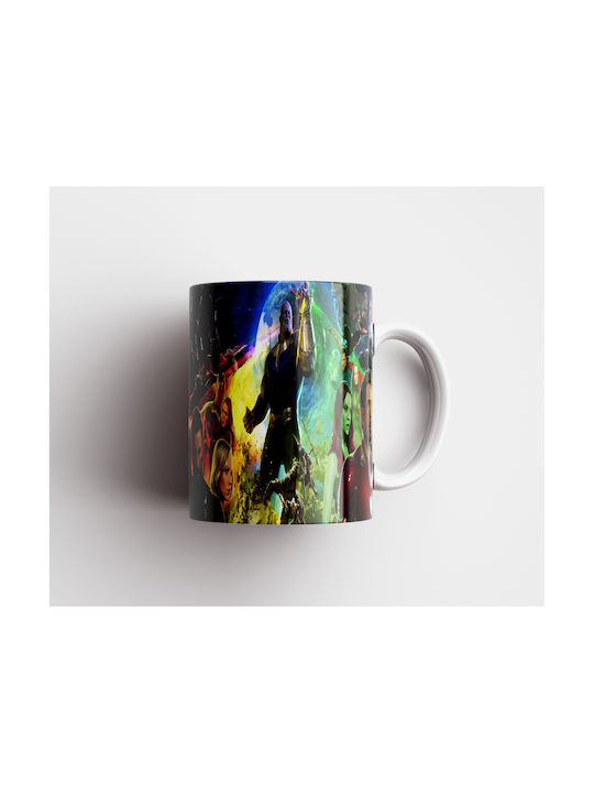 Weiße Keramik Tasse 330ml Avengers Dp4636