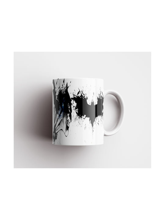 White Ceramic Mug 330ml Batman Dp4655