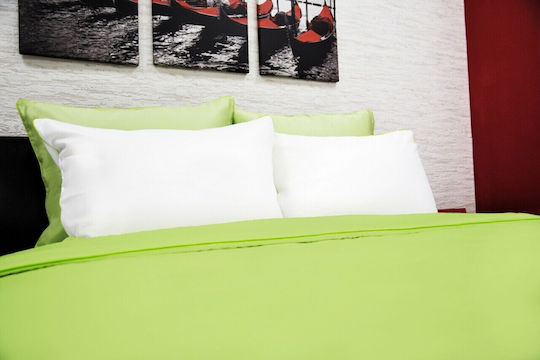 Green Future Elektrische Gitarren Doppelbett 200x220 Grün
