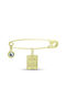 CHrysolithos Kinder Sicherheitsnadel aus Gold 9K mit Konstantinato