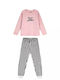 Energiers Kids Winter Nightwear Black Never Stop Dreaming