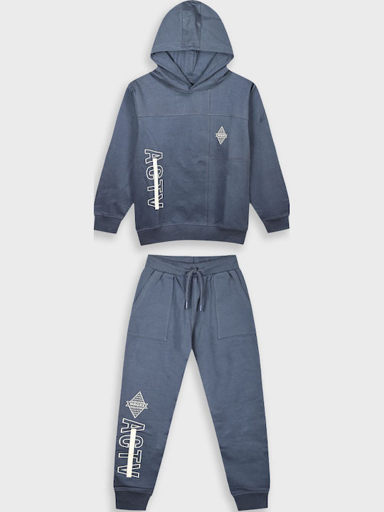 Kids Sweatpants Set Anthracite 2pcs