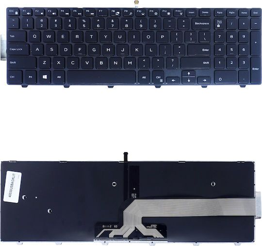 Laptop Keyboard Dell Inspiron 15 3576 0jtggw Cn-0jtggw-dfh00-864-507q-a01 Nsk-lr0sw 0l 490.00h07.0d0l US Backlit Code 40030usbacklit