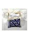 Alcam Stars Fleece Tagesdecke Doppelbett Blau 200x220cm