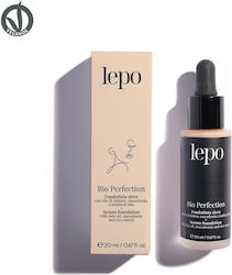 Lepo Perfection Ser Liquid Fond De Ten Mov Alb 20ml Lepo Perfection Ser Liquid Fond De Ten Mov Alb 20ml