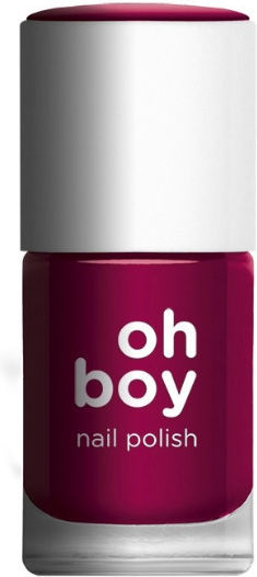 OhBoy Metallic Βερνίκι Νυχιών ΜΕΤΑΛΛΙΚΟ ΣΚΟΥΡΟ ΡΟΖ