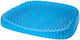 Medizinisches Rücken-Kissen Memory-Schaum 30x35cm Blau