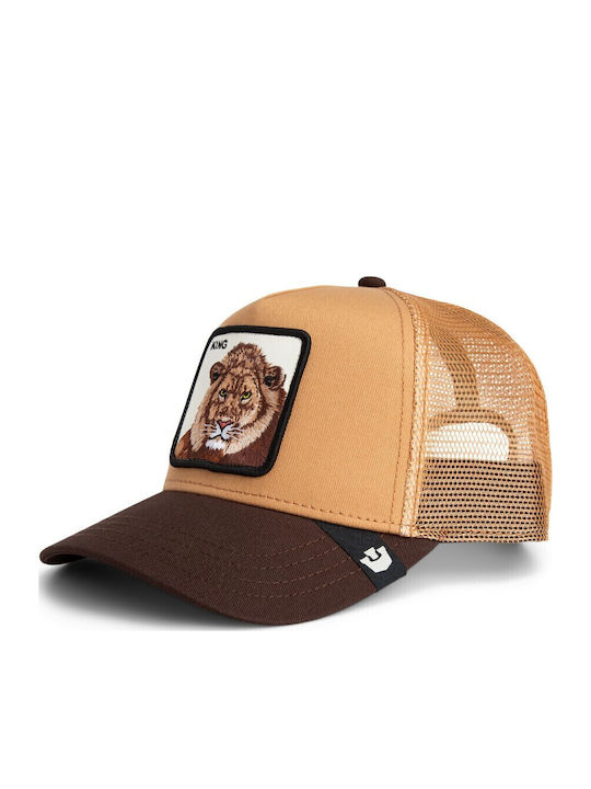 Jockey Hat King Trucker Lion Brown Goorin Bros