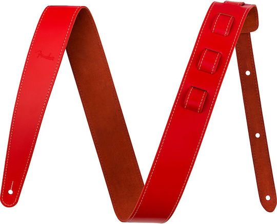 Fender Essentials Economy Strap Red 2" Ζώνη Κιθάρας Mπάσου