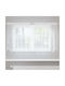 vidaXL Window Curtain With Pencil Pleat White 150x80cm