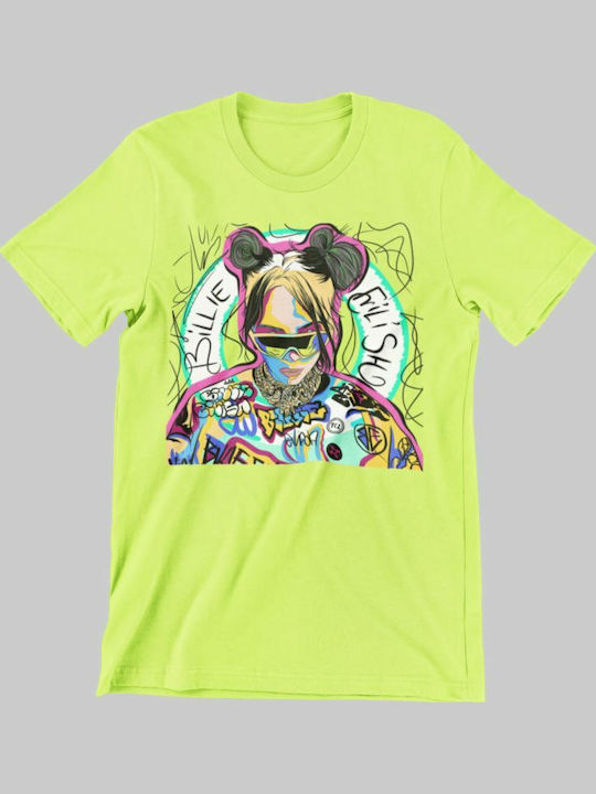 TKT Kinder-T-Shirt APPLE GREEN Billie Eilish