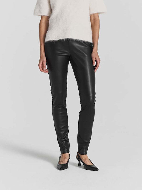Twist & Tango Women's Fabric Trousers Slim Fit Black