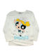 Kinderhemd Langarm Ecru Powerpuff