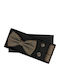 3-Piece Set Bow Tie Cufflinks Handkerchief Men Brown Diamonds Setp212