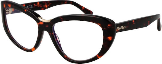 Max Mara Brillen Blaulichtblockierende Gläser Mm5109-b 052 56