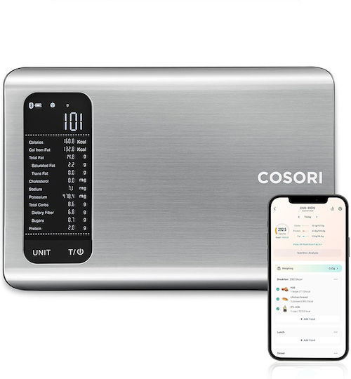 Cosori Digitale Küchenwaage bis 5kg Grau
