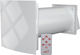VentEurope De perete Ventilator de Baie 200mm Alb